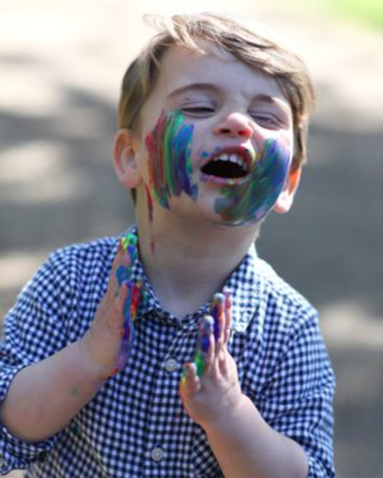 Kate and William released this adorable photo of Prince Louis for his second birthday