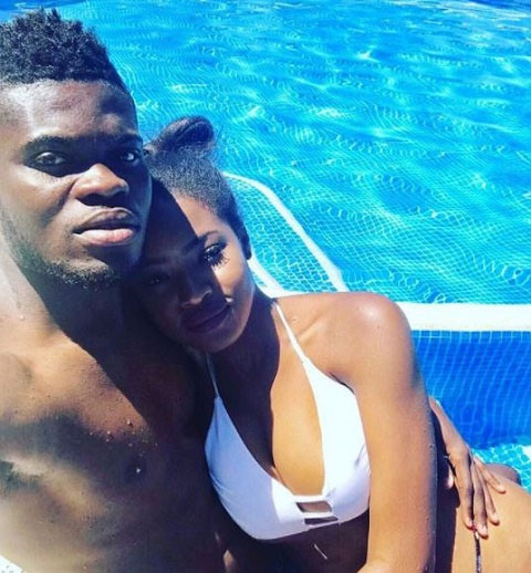  Since starring at Atletico, Partey has scored a model Wag called Gifty