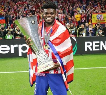  Thomas Partey has established himself in Atletico Madrid's engine room