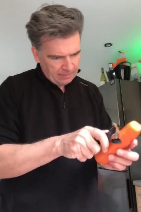 He claimed he’s always been peeling carrots one way – just like the rest of us