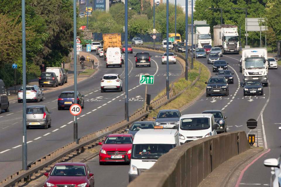  Fed up Brits starting to breach distancing guidelines on the roads too