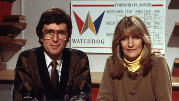  John Stapleton and late wife Lynn Faulds Wood presented BBC Watchdog together