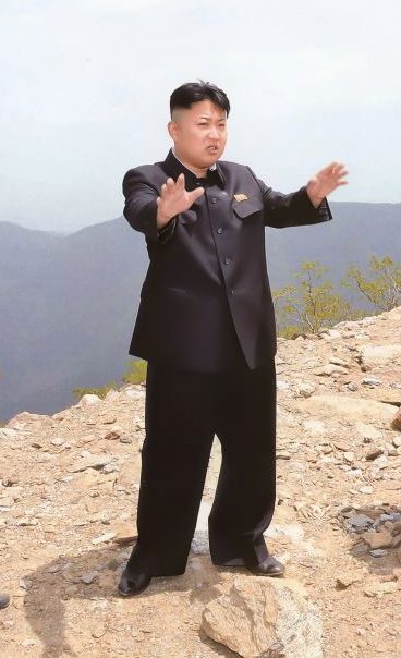  Kim Jong-un looking slimmer back in 2013