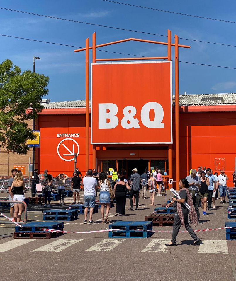 B&Q has now reopened 155 of its UK stores as it is deemed essential 