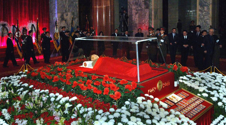  Kim Jong-il died of a heart attack in December 2011