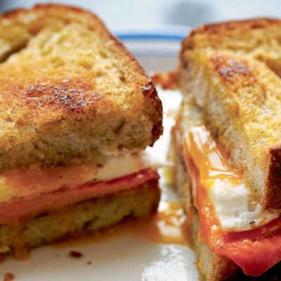  A full English in a cheese on toast is just what you need to feel great while stuck at home