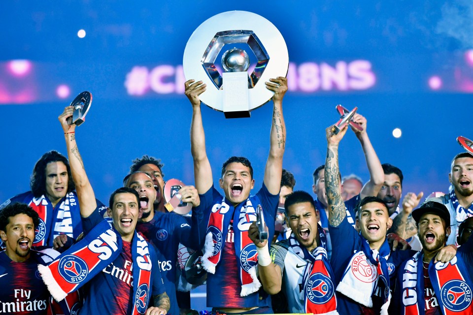  The 2019/20 title is PSG's seventh in eight years