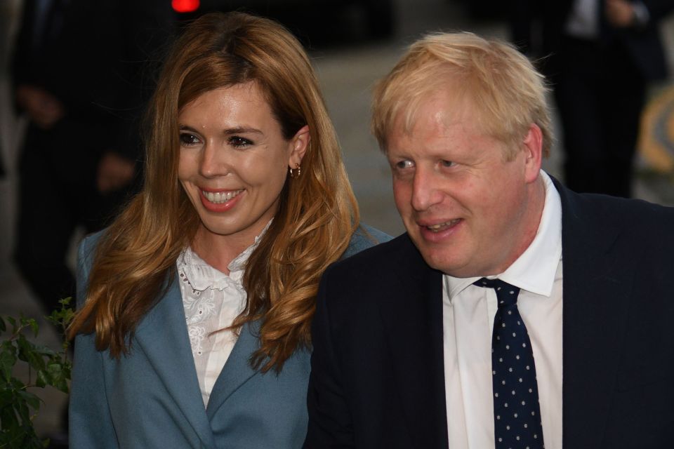  Boris Johnson's fiancee Carrie Symonds gave birth to a baby boy earlier today