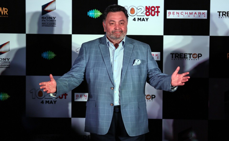  Bollywood legend Rishi Kapoor died aged 67