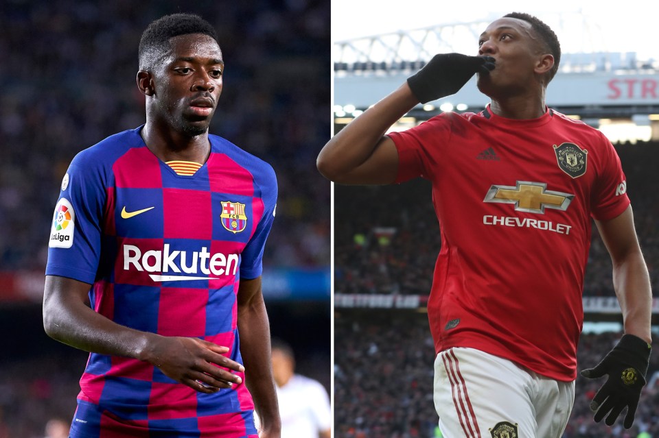  Man United's pursuit of Ousmane Dembele could have received a huge boost courtesy of Anthony Martial