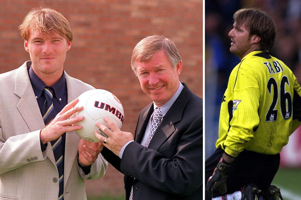 Massimo Taibi could never replace the legendary Schmeichel