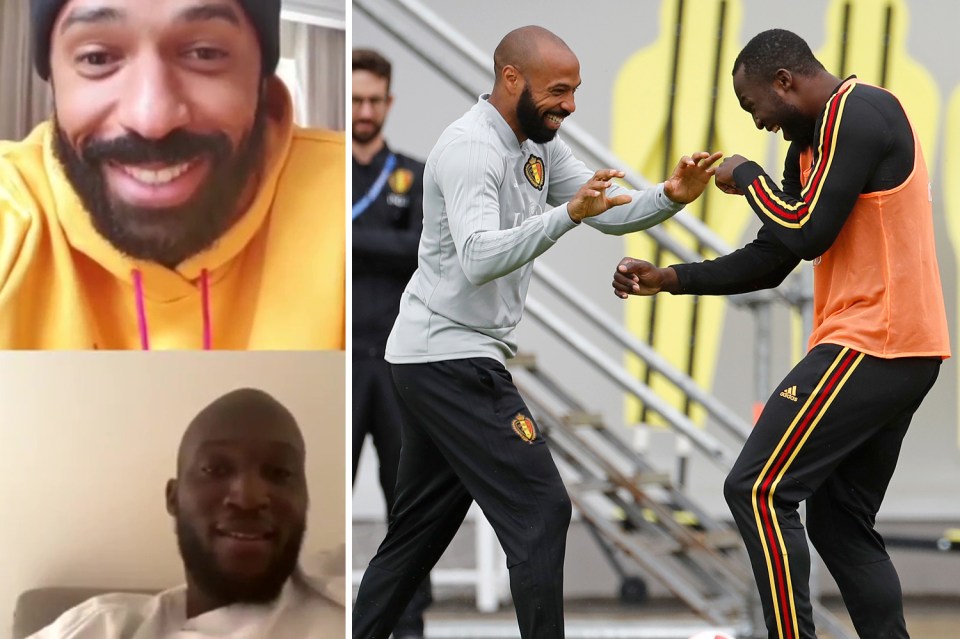 Romelu Lukaku says Thierry Henry humiliated a Belgium team-mate to the point he stormed off the pitch