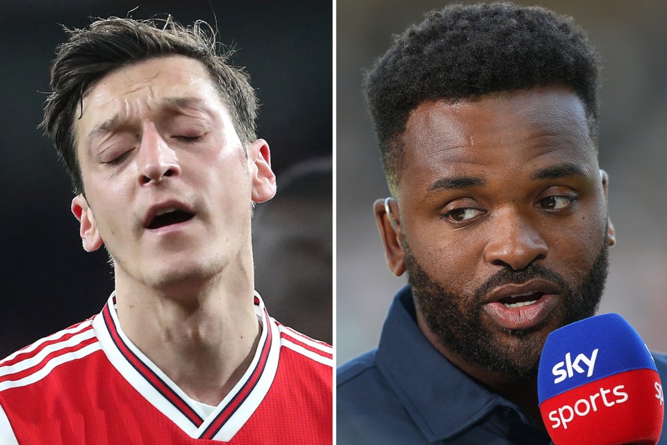  Former Spurs star Darren Bent has jumped to the defence of Mesut Ozil