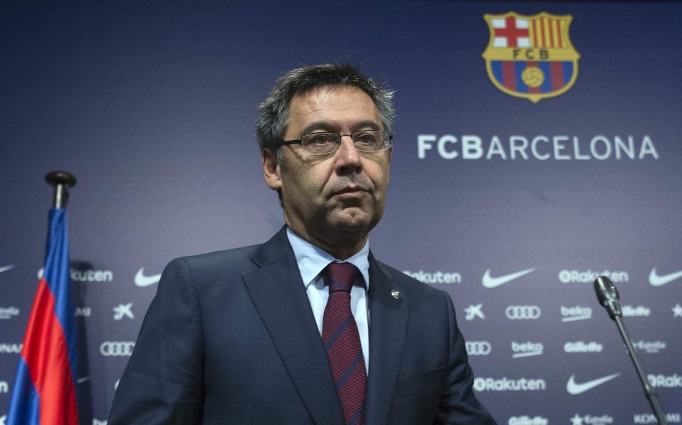  Josep Maria Bartomeu strongly denies the accusations of corruption