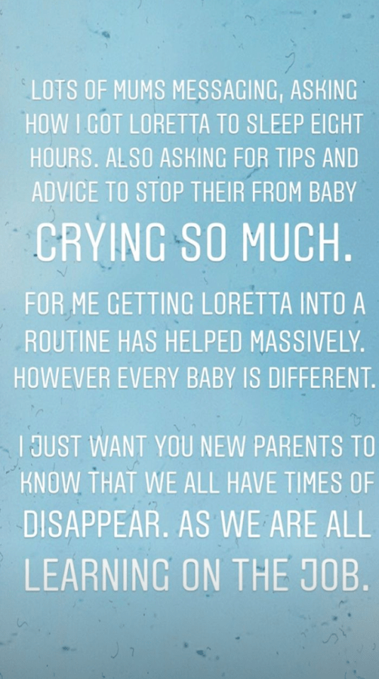  Lydia shared her upset at Lorretta being poorly