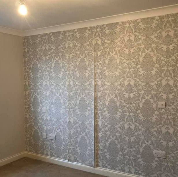 Georgia created an amazing panelled feature wall for just £80