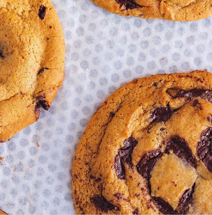  Surprisingly the Pret recipe calls for chocolate buttons, not chocolate chips 