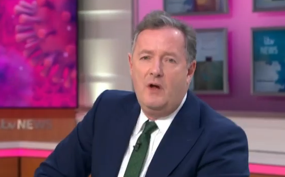  Piers Morgan has called the goverment's response to the coronavirus outbreak 'appalling'