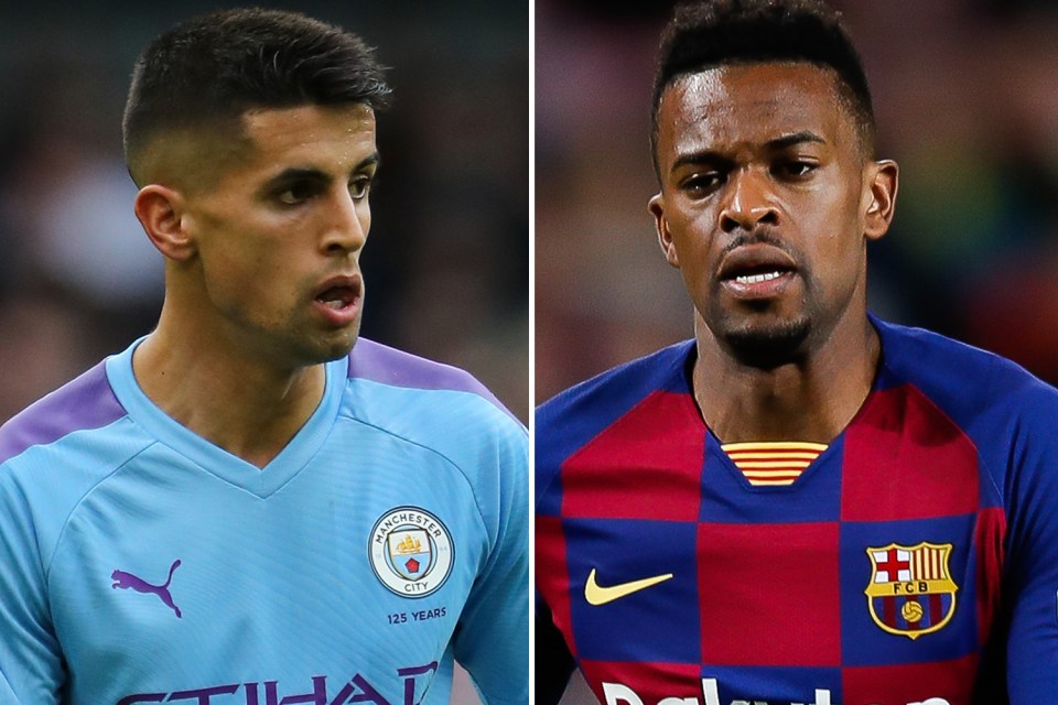 Barcelona could offer Semedo to Manchester City in a straight swap for Joao Cancelo