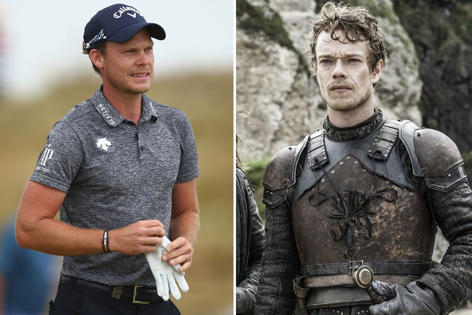  Danny Willett has revealed he was often mistaken for Theon Greyjoy