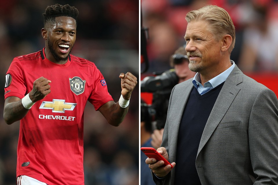 Man Utd legend Peter Schmeichel shocks fans by calling Fred his favorite Red Devils player