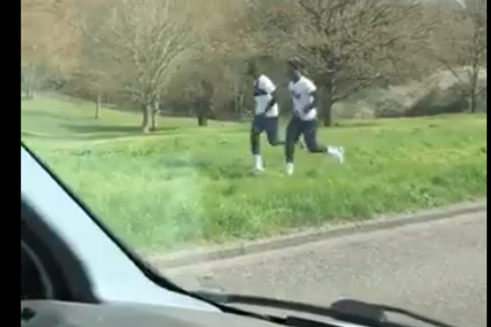  Tottenham stars Ryan Sessegnon and Davinson Sanchez were allegedly spotted jogging as they ignored social distancing orders