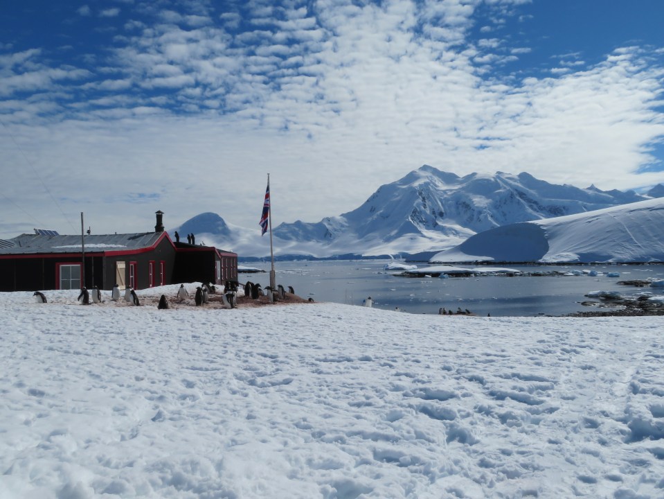 Port Lockroy in Antarctica is 800 miles from the nearest city