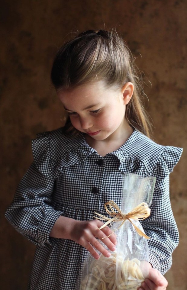 In honour of their daughter’s birthday, Kate and Prince William released this sweet portrait of their daughter in a cute gingham dress yesterday