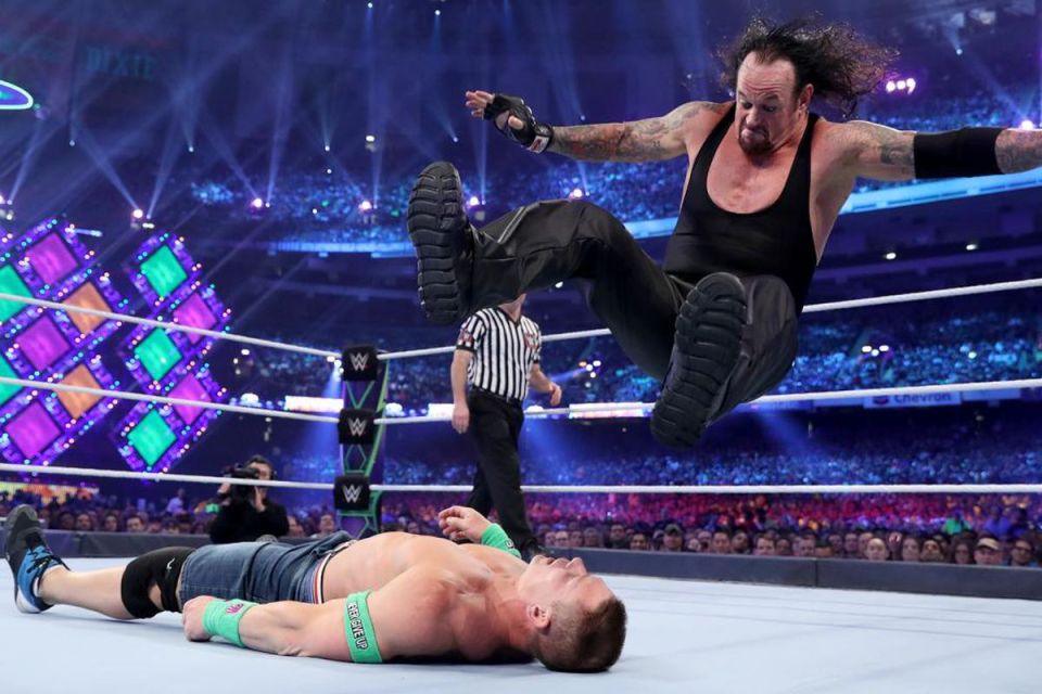  John Cena has revealed his delight at helping Undertaker regain his in-ring confidence at WrestleMania 34