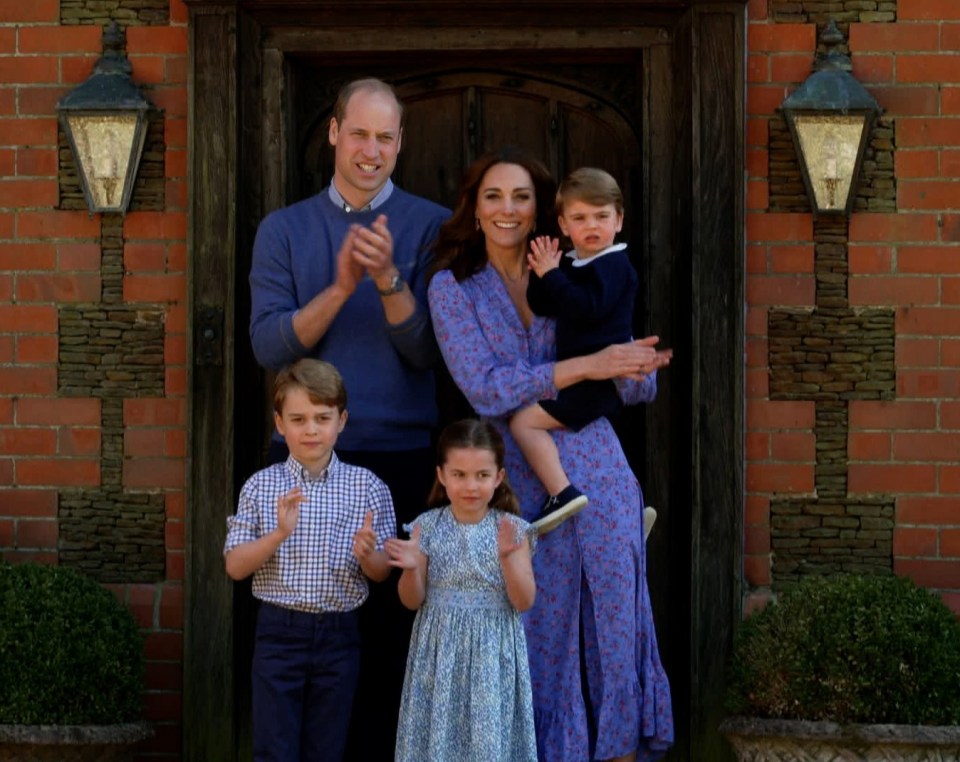 The proud parents revealed their two eldest children have been asked to learn the words to the wartime anthem