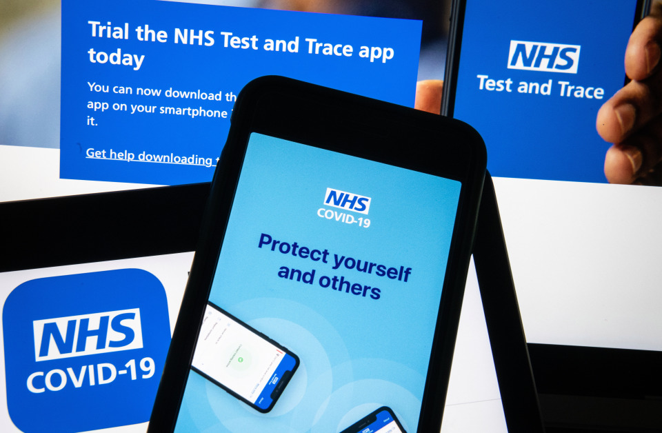  The new NHS Test and Trace app launched across England and Wales today