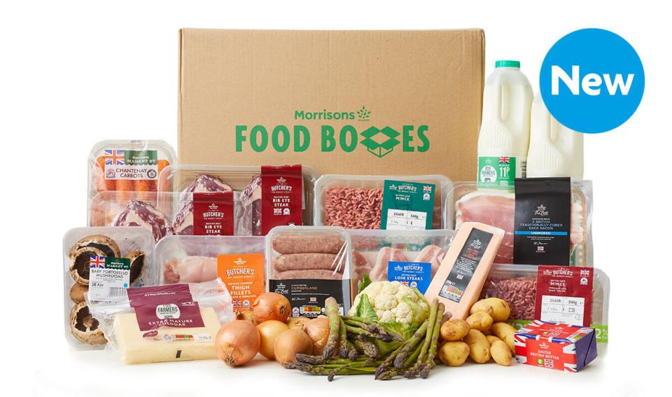 This is what you get in the new Morrisons British Farmers Food Box for £45