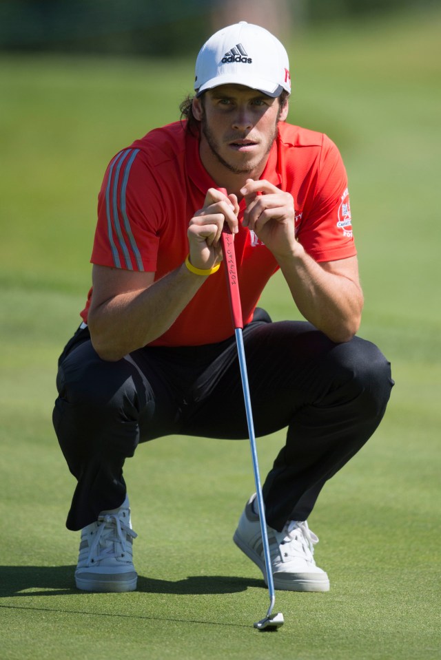  Bale has been criticised for spending so much time on the golf course