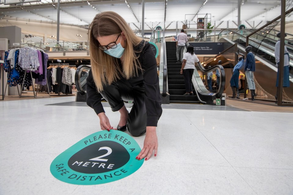  The John Lewis Kingston branch prepares for reopening