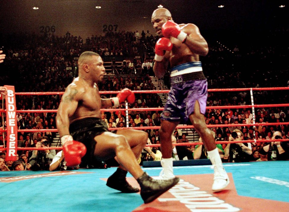  Mike Tyson lost two famous fights against Evander Holyfield