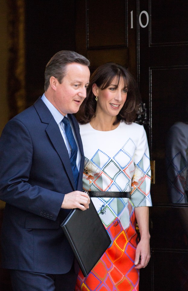  Samantha Cameron's father, Sir Reginald, had his phone snatched as he sat in his car