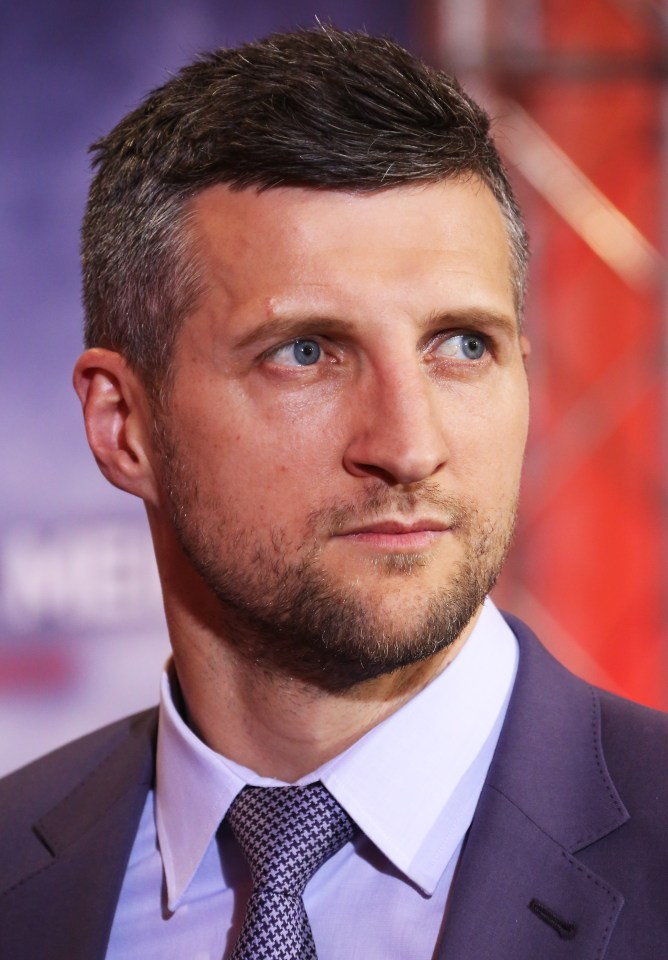  Carl Froch is not happy at not making SunSport's top 10 P4P British boxers of all time