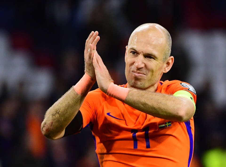  Brazilian side Botafogo have made an approach to bring Arjen Robben out of retirement