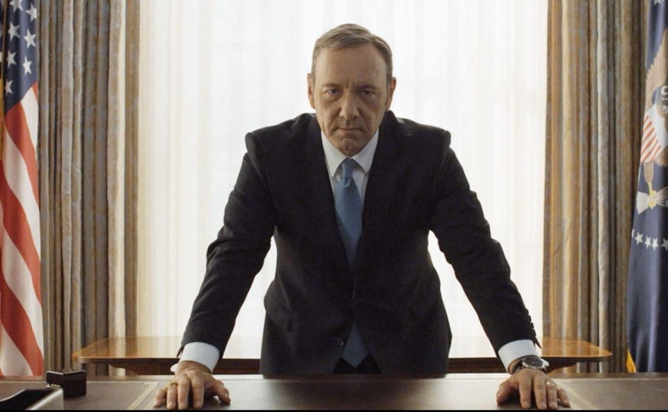 Kevin Spacey was dropped from hit show House of Cards, where he played Frank Underwood