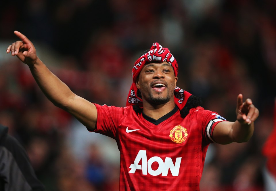  Evra, who signed for United in 2006, says his childhood was 'tough', but he 'wouldn't change anything'