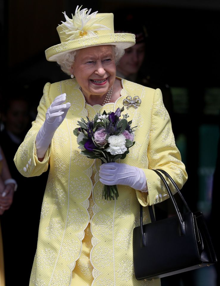 The Queen is also believed to send messages to her staff based on the placement of her handbag