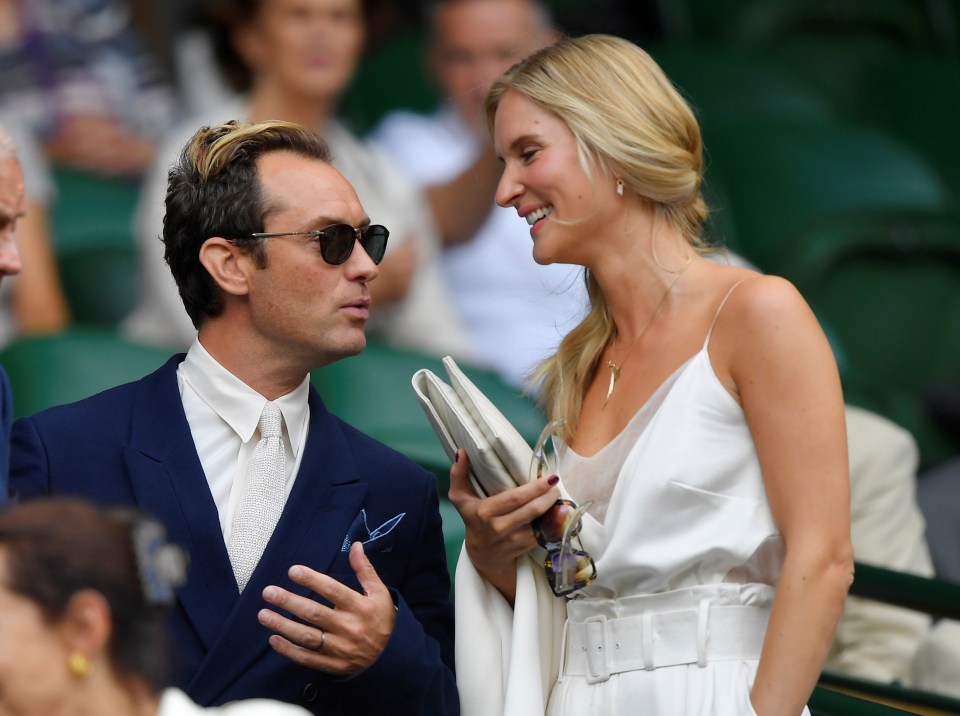  They enjoyed a day at Wimbledon together last year