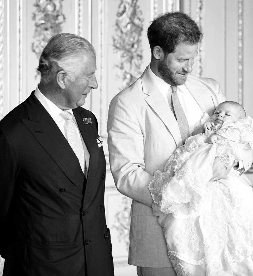 This heartwarming shot was shared in honour of Prince Charles' birthday