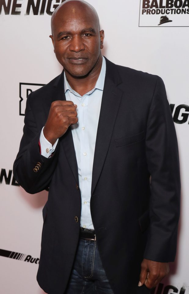  Evander Holyfield has challenged Mike Tyson to a charity fight