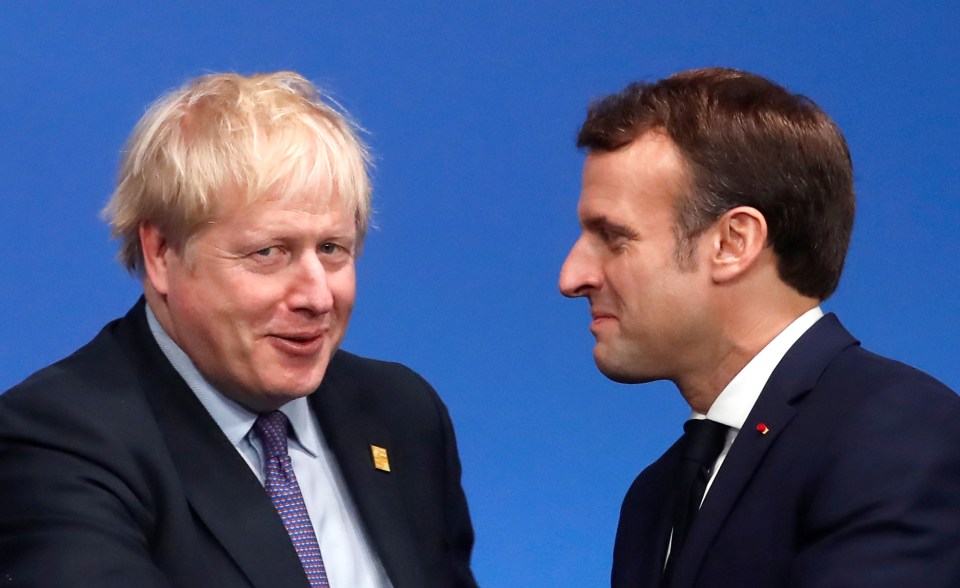  Boris Johnson and Emmanuel Macron are working to establish a travel corridor despite coronavirus restrictions