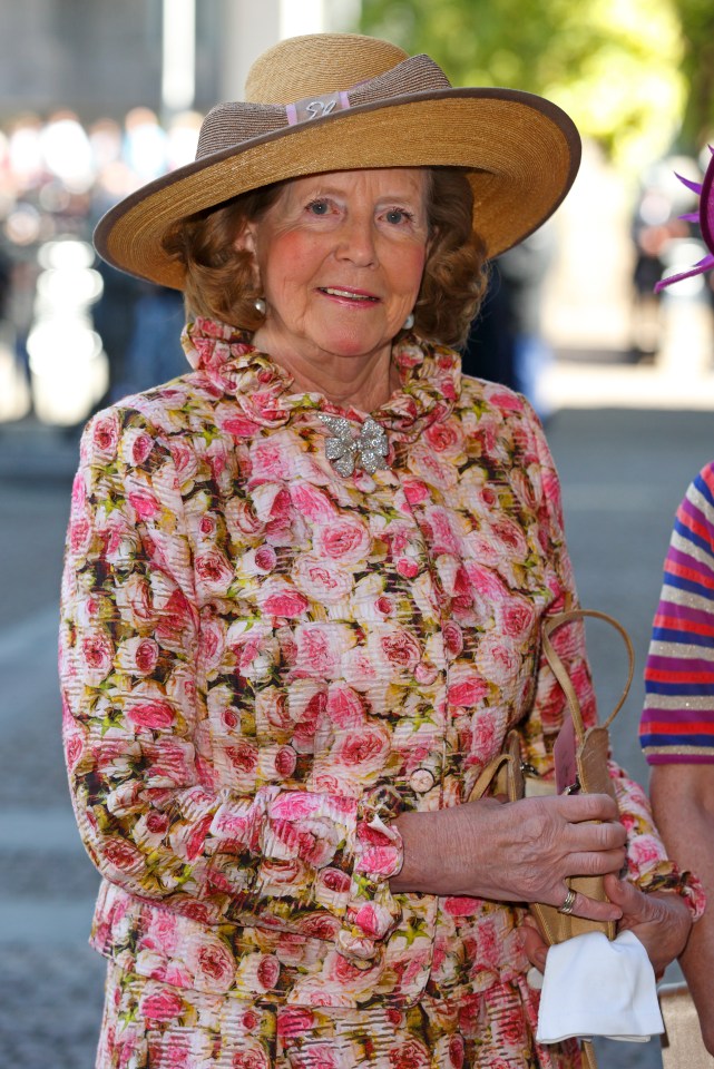 Lady Anne says she couldn't bear to draw attention away from Her Majesty