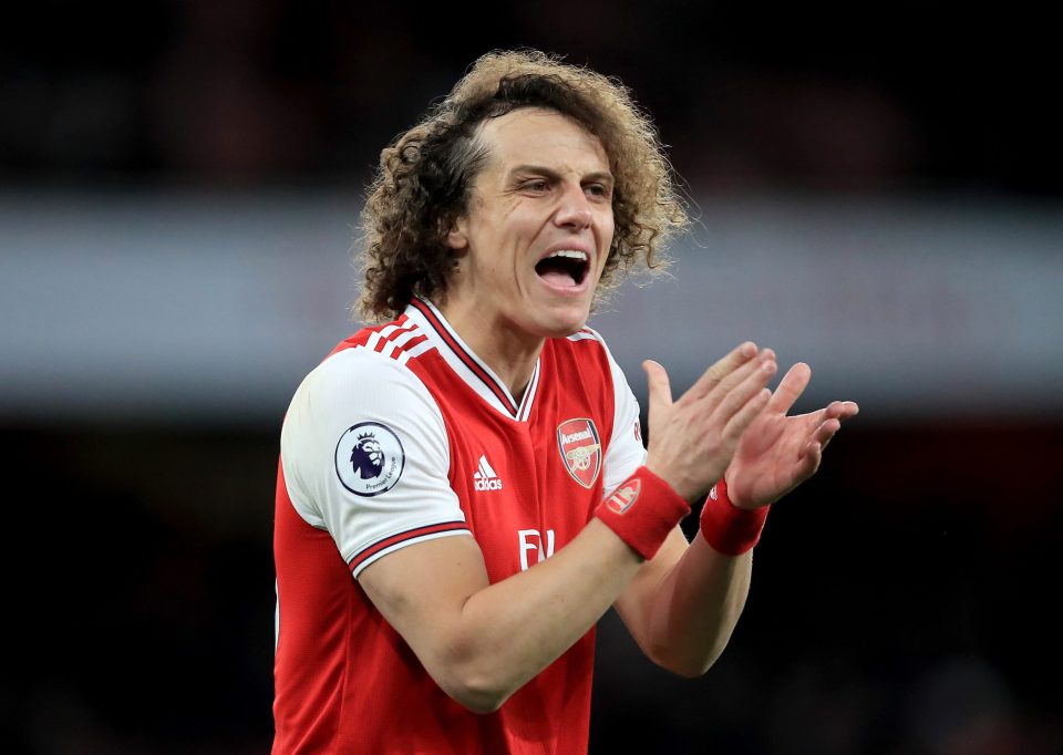  Luiz has been a regular in the Arsenal defence but could have played his last game for the club