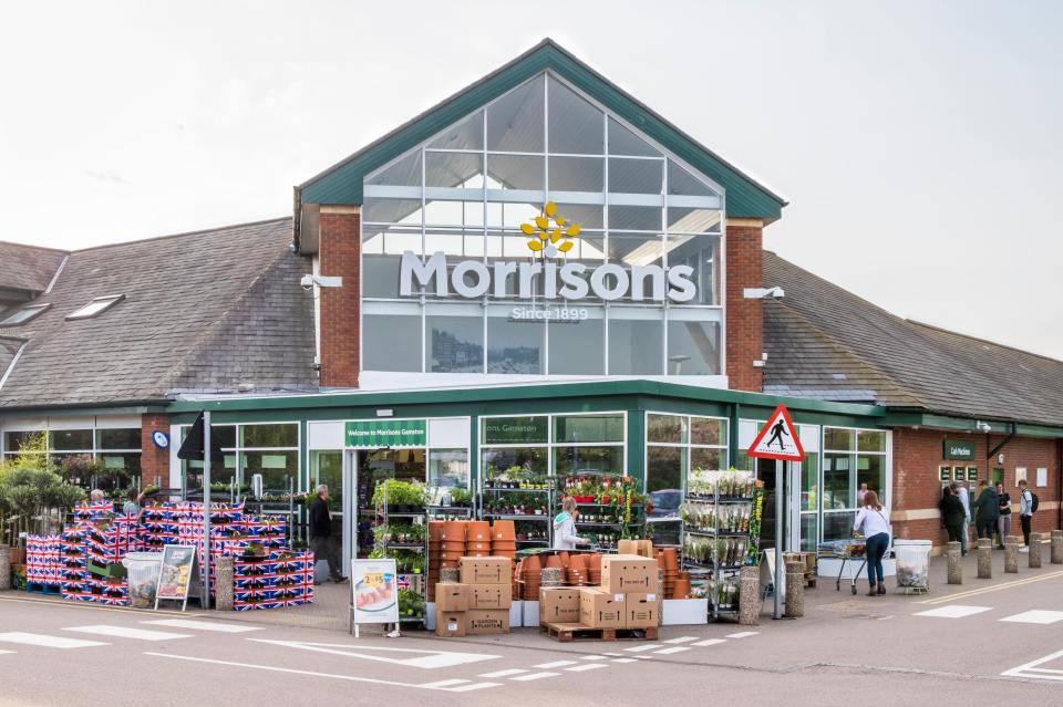 Morrisons is open but shops will close earlier than usual on Monday