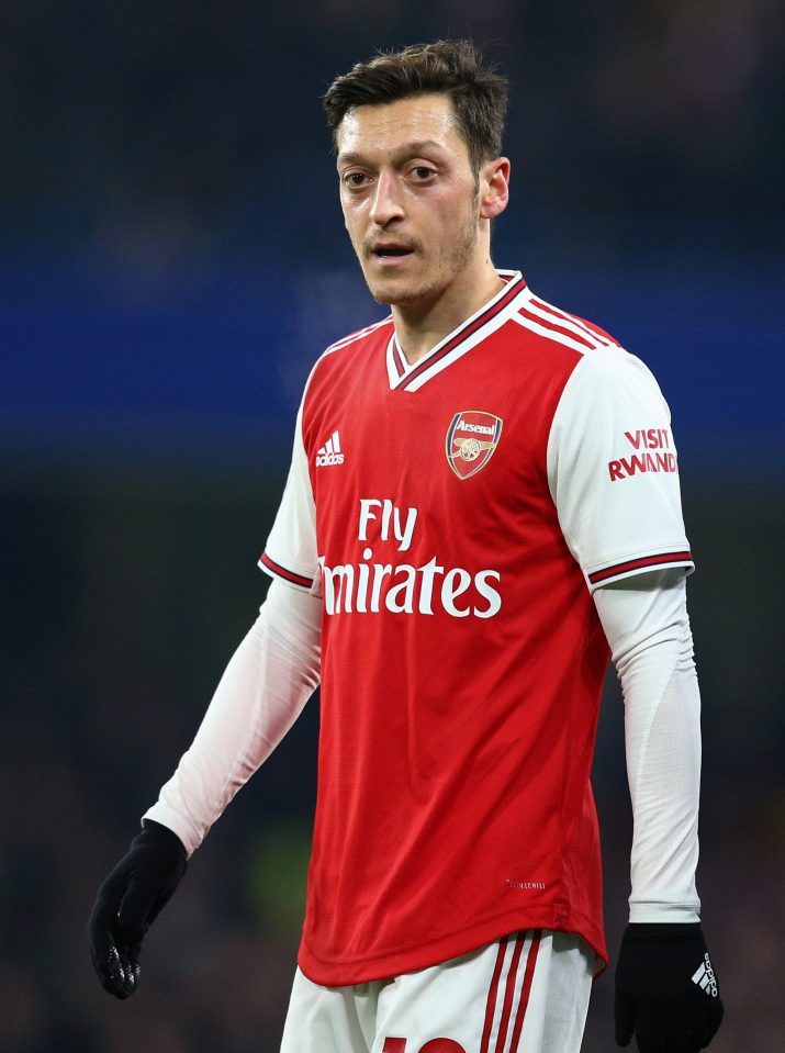  Mesut Ozil will see out the remainder of his contract at Arsenal