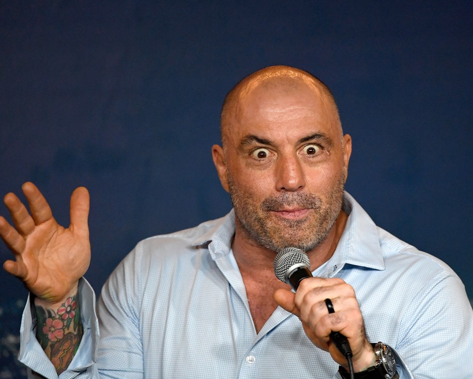 Joe Rogan, 52, hosts one of the world’s most popular podcasts